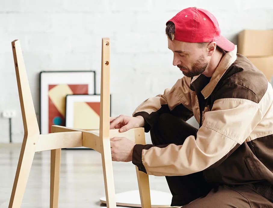 Artisan furniture production process